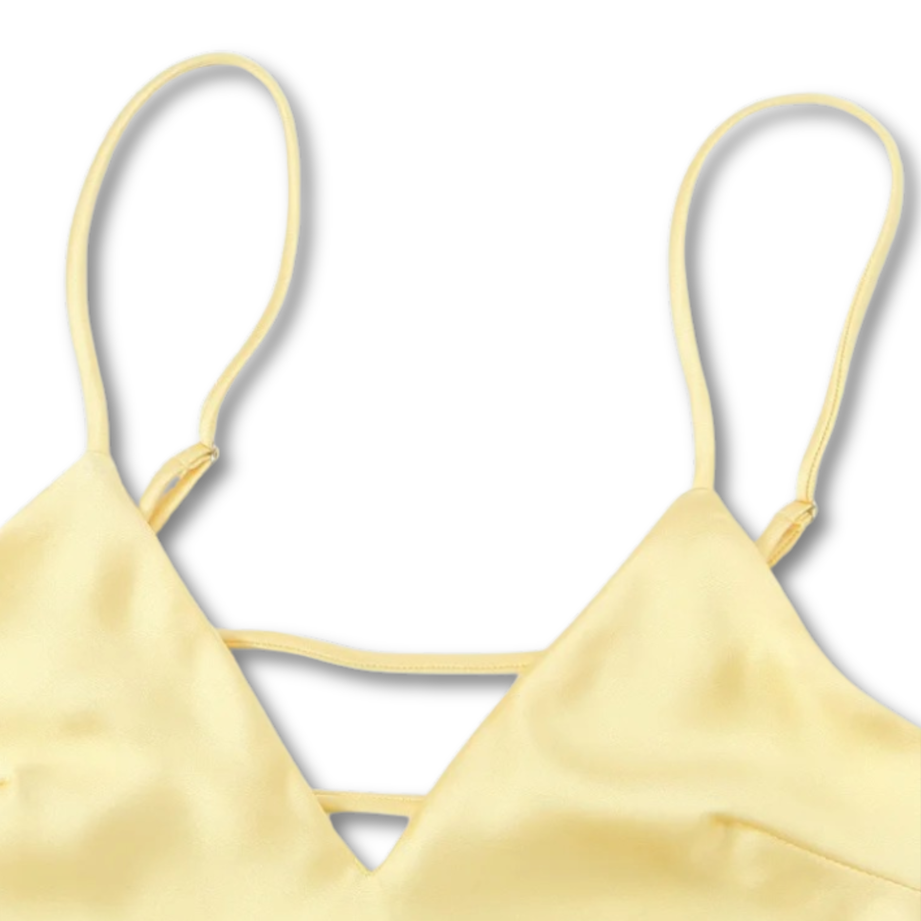 Golden Glow V-Neck Dress